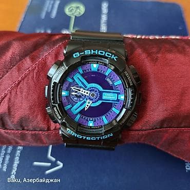 Ювелирные изделия: Наручные часы, Casio, цвет - Черный — 1