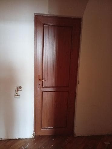 paneli: Taxta otaq qapıları dəsti - Material: təbii ağac (klassik ağ rəngli — 3