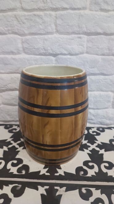 ваза стеклянная прозрачная высокая без узора: Keramika — 1