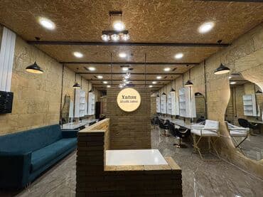 фанера осб: Gözəllik salonu üçün tam təchiz olunmuş geniş sahə - Interyer: Kərpic — 10