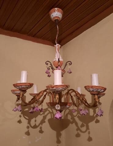 listur satisi: Çılçıraq, 9 lampa, Metal — 2