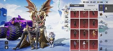 mona pancevo: PUBG Mobile hesabı – zəngin kosmetik kolleksiya və nadir görünüşlər — 8