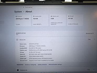 nvidia shield: İşlənmiş Lenovo LOQ, 15.6 ", AMD Ryzen 7, 512 GB, Ünvandan götürmə, Ödənişli çatdırılma, Rayonlara çatdırılma — 8