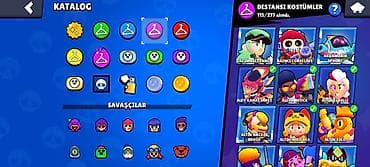pre workout: Brawl Stars hesabı - Kupa yolu: 74 954 (ən yüksək 74 962) - Toplanan — 5