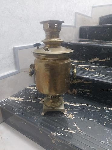 iphone x max: Mis samovar – klassik kömür/odunla işləyən model1879 3 litirdir — 3