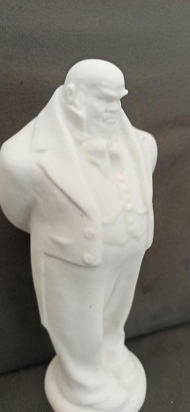 ev ucun dekorlar: Fiqur, Keramika, rəng - Ağ — 5