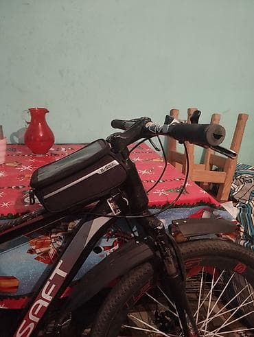 Velosiped ehtiyyat hissələri: SAFT marka dağ velosipedi - Geniş profilli 26" təkərlər, disk — 6