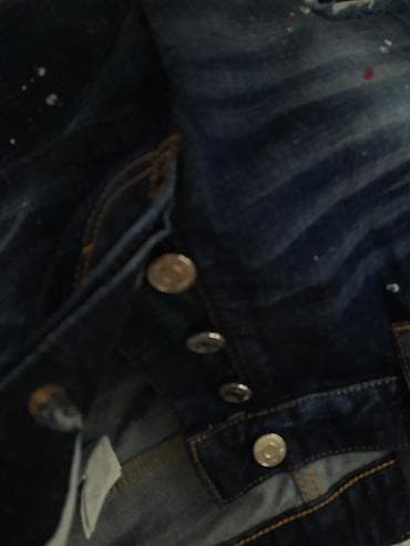 cins walvar: DSQUARED2 “Skater Jean” kişi cins şalvarı.70manata alınıb etiketi — 10