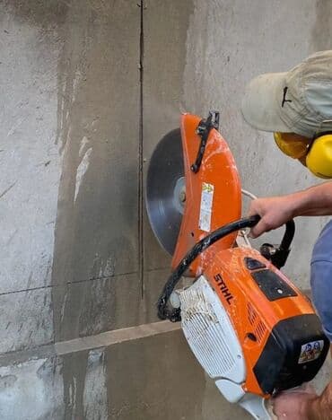 qumlama xidmeti: Beton kesen beton kesimi betondeşen beton kəsmə deşmə xidməti səssiz — 3