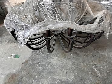 gul dekoru: Çılçıraq, 10 və daha çox lampa, Metal — 2