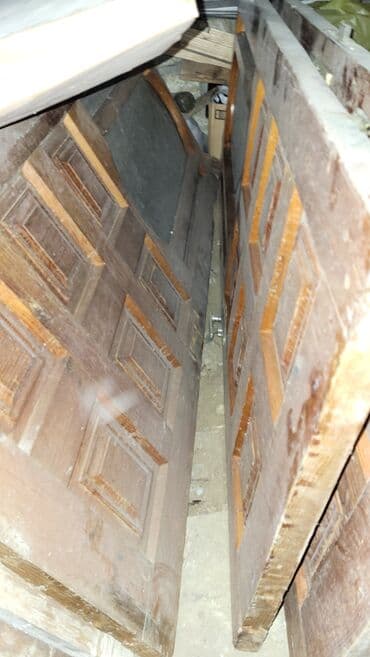 входные двери стекло: Taxta giriş qapısı - Material: tam ağac (kütləvi), klassik panelli — 8