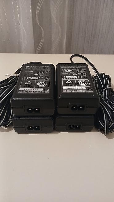 Foto və videokameralar: Sony 1000,1500,2000,2500 v.s. videokamera adapderleri orqinal — 2