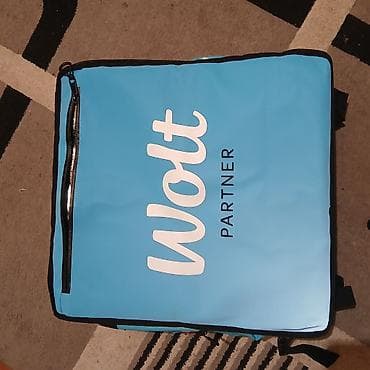 Wolt Partner termo çanta – qida və içkilərin daşınması üçün peşəkar