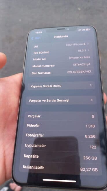 iphone x arxa şüşə qiyməti: IPhone Xs Max, 256 GB, Qızılı, Simsiz şarj, Face ID — 2