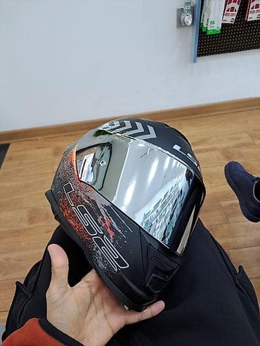 Мототранспорт: LS2 Storm II tam üzlü motosiklet kaskı - Model: LS2 STORM II (tam — 2