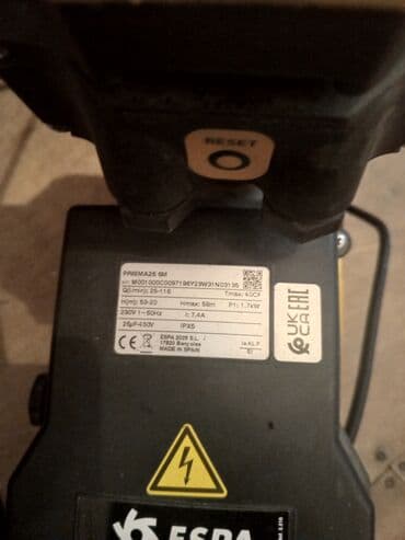 dəmir su çən: Nasoslar və hidroforlar — 1