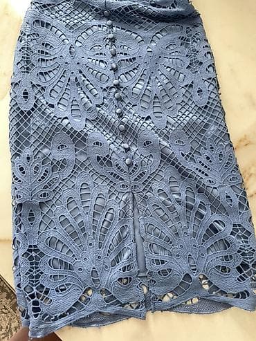 first class form tea: Kokteyl donu, Midi, Mavi, L — 3