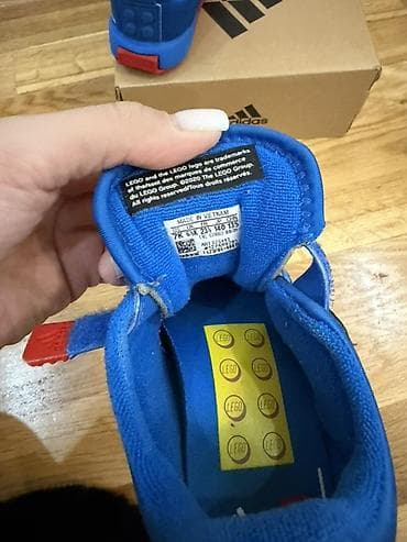 Oyuncaqlar: Rəng - Mavi Krossovkalar, Adidas, Ölçü: 23, Uniseks — 6