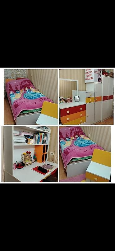 ucuz gullər: Qız üçün, Təknəfərlik çarpayı — 1