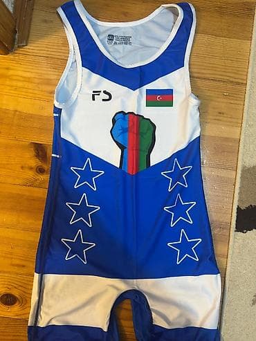 sport dəst: İdman dəsti, Asics, 4XL, rəng - Mavi — 1