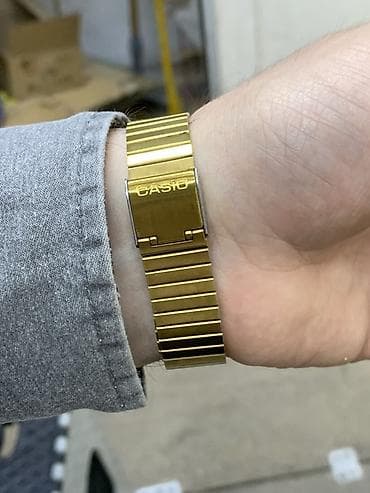 g shock casio: Qol saatı, Casio, rəng - Qızılı — 5