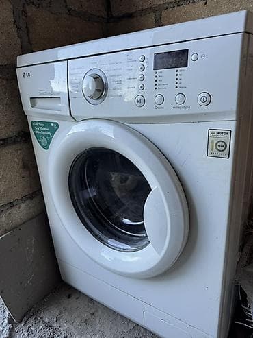 Aristonlar: Paltaryuyan maşın LG, 6 kq, İşlənmiş, Avtomat, Qurutmasız, Kredit yoxdur, Ünvandan götürmə — 2