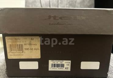 a class makasin qiymeti: Utes kisi ayaqqabisi. ideal veziyetdedi. razmer gelmediyine gore — 4