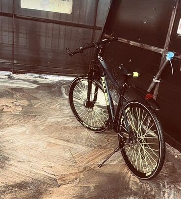 velosiped qiyməti: Qiymət 150 m hec bir prabkemi yoxdur isqorişləri işləyir arxa qabağ — 1