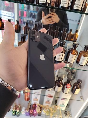 IPhone 11, 64 GB, Qara, Simsiz şarj, Face ID lalafo.az -da IPhone 11, 64 GB, Qara, Simsiz şarj, Face ID