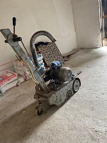 rezin şlanq: OMS markalı elektrikli beton/asma örtük qaşıyan (freze) aparat — 1