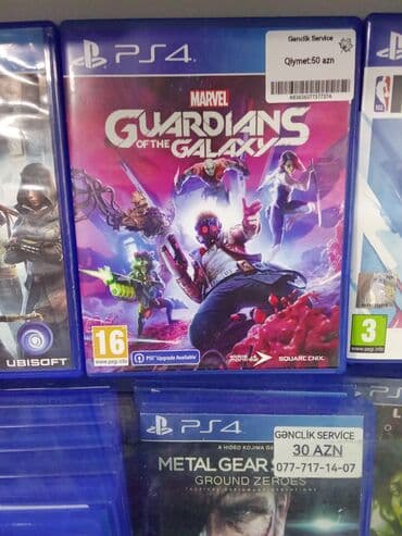 диск: PS4 üçün Marvel's Guardians of the Galaxy oyunu. Uşaqlar və böyüklər — 1