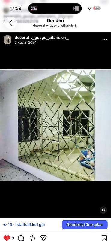 Güzgülər: Güzgü Divar üçün — 1