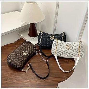 • SİFARİŞLƏ GƏTİRİLİR 🛍️ • Qadın üçün çiyin çantası – monoqram