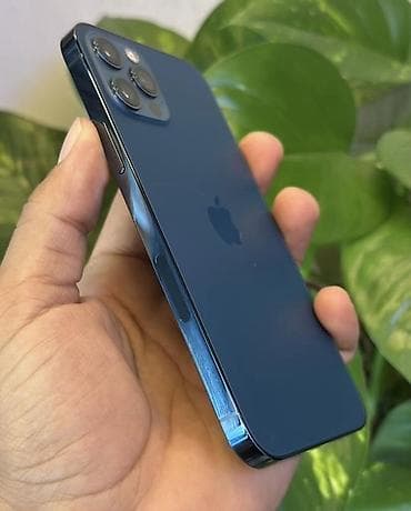iphone 11 yaşıl: IPhone 12 Pro, 128 GB, Pacific Blue, Face ID — 2