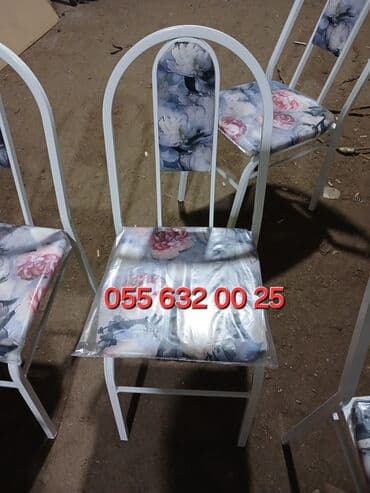 stol stul işlenmiş: Yeni, Sadə stul, Metal, Azərbaycan — 6