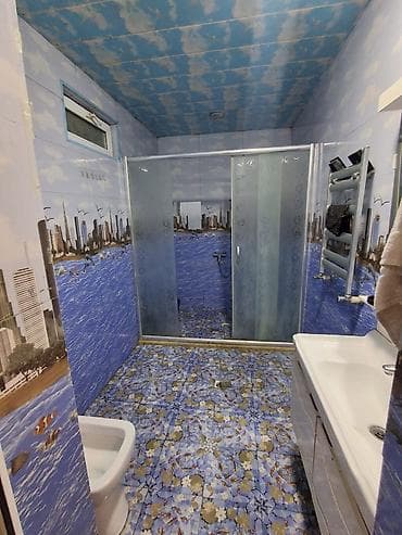 vip inşaat: 3 otaqlı mənzil – geniş dəhlizli plan, taxta döşəmələr və hündür — 3