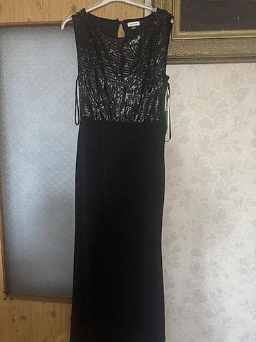 qara don: Ziyafət donu, Maksi, Calvin Klein, 2XL — 1