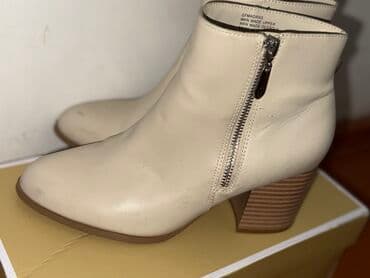 qadin botlari: Qısaboğaz, Guess, Ölçü: 38, rəng - Bej, İşlənmiş — 3