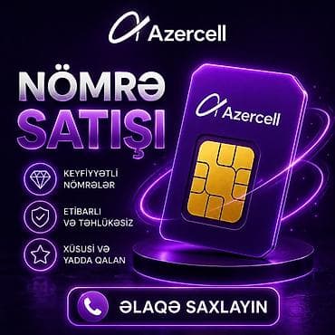 Azercell nömrə satışı Qiymetde razılaşmaq mümkündür - Etibarlı və lalafo.az -da Azercell nömrə satışı Qiymetde razılaşmaq mümkündür - Etibarlı və