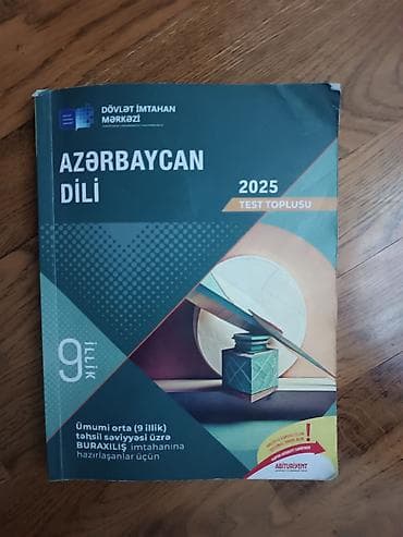 Məhsul: “Azərbaycan dili – 2025 Test Toplusu” (Dövlət İmtahan Mərkəzi)