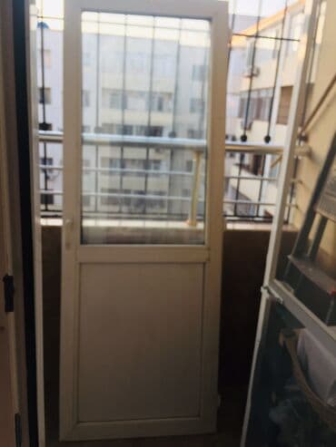 пластиковые двери в баку: Plastık qapı satılır ramkası yoxdu — 1