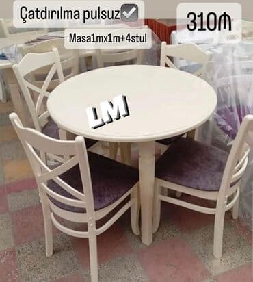 stol stul kirayesi: Watsap0517477014 ♻️Göz oxşayan masa dəsti 💫 _*YENİDİR💫*_ ♻️Qiymət  — 1