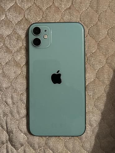 IPhone 11, 64 GB, Yaşıl, Barmaq izi, Face ID