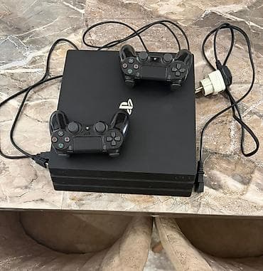 ikinci el ps5: PlayStation 4 Pro oyun konsolu Xüsusiyyətlər: - PS4 Pro korpusu (1 TB — 1