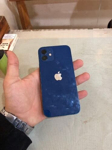dubay iphon: IPhone 12, Mavi, Face ID — 6