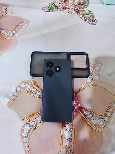 şabran telfon: Tecno Spark Go 2024, 128 GB, rəng - Boz, Barmaq izi — 6