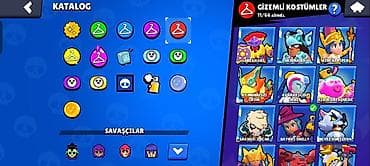 Детский мир: Brawl Stars hesabı - Kupa: 43 497 - Kupa Yolu nişanı: II - Profil — 6
