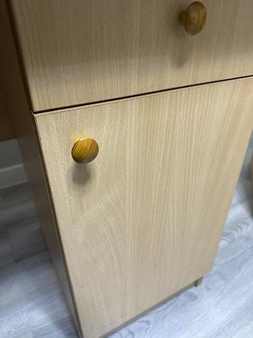 hamam refi: Düz masa, Stulsuz, Polkalı, Siyirməli, Sadə laminat — 2