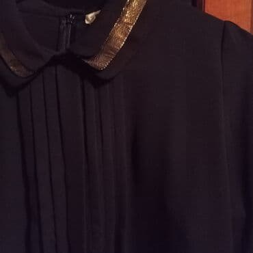 женские черные рубашки: Serpil. Şifon kofta — 1