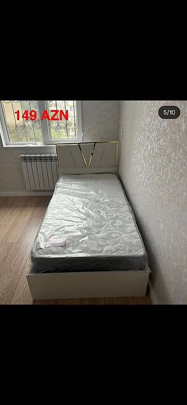 matras uşaq ucun: Tək nəfərlik çarpayılar – 149 AZN Məhsul xüsusiyyətləri: - Ölçü: tək — 4